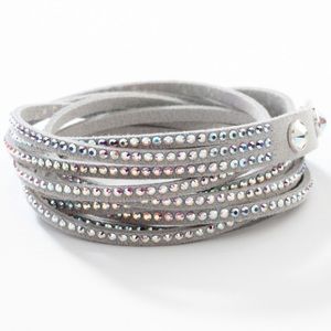 Touchstone Crystal Wrap-Star Bracelet